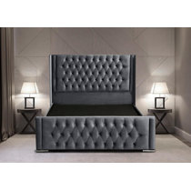 Wayfair wingback online bed